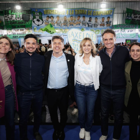 Kicillof y Massa encabezaron el cierre de campaña de Fuerza Patria en Tigre