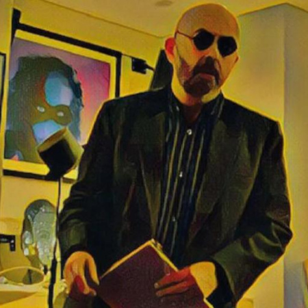 El Indio Solari sorprende con su arte digital en el Teatro Argentino de La Plata