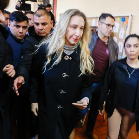 Votó Karina Milei