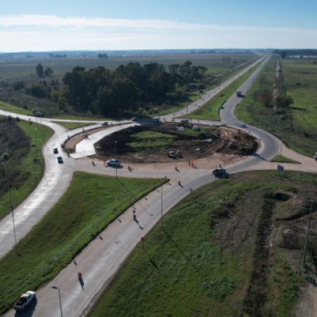 Avanzan las obras de repavimentación y mejora integral en la Ruta Provincial 6