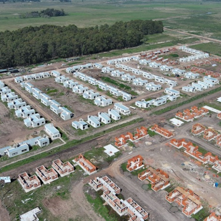 Avanza en Guernica el proyecto habitacional de la Provincia con más de 850 viviendas