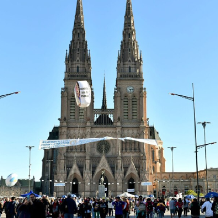 Llega la 51ª Peregrinación Juvenil a Luján
