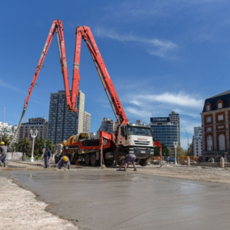 La Provincia avanza con las obras en la Rambla de Mar del Plata