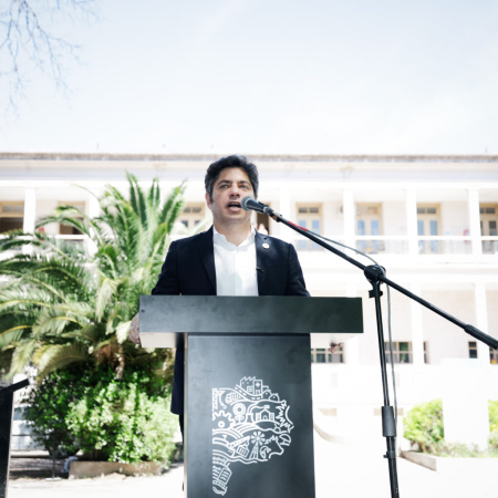 Kicillof en Ensenada: “Destruir el Estado es destruir el futuro y la posibilidad de una vida mejor”