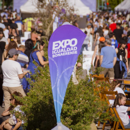 La tercera edición de la Expo Igualdad Bonaerense reunió a miles de personas