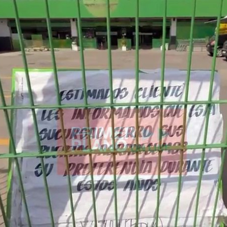 Cierran supermercados en Moreno y Morón por la fuerte caída del consumo: 80 trabajadores quedaron sin empleo