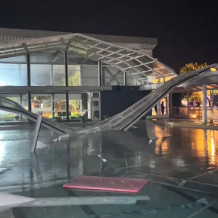 Violento temporal en el centro bonaerense: lluvias, rayos y techos volados