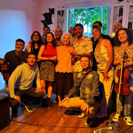 Estela de Carlotto festejó los 95 años bailando con Kicillof