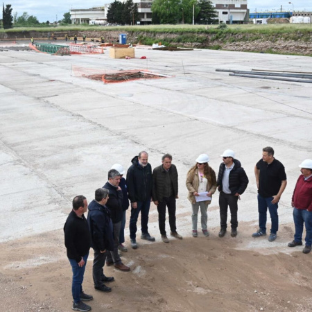 Avanzan las obras del Plan Hídrico Integral en Bahía Blanca y Coronel Rosales