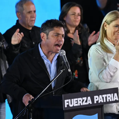 Axel Kicillof: "Milei se equivoca si festeja este resultado electoral"