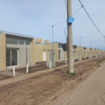 Avanza la construcción de viviendas en Coronel Dorrego