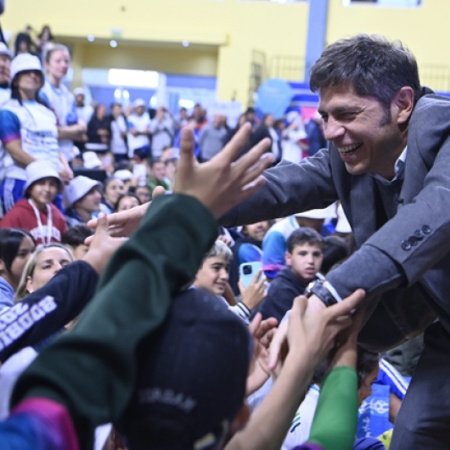 Kicillof inauguró las finales de los Juegos Escolares Bonaerenses
