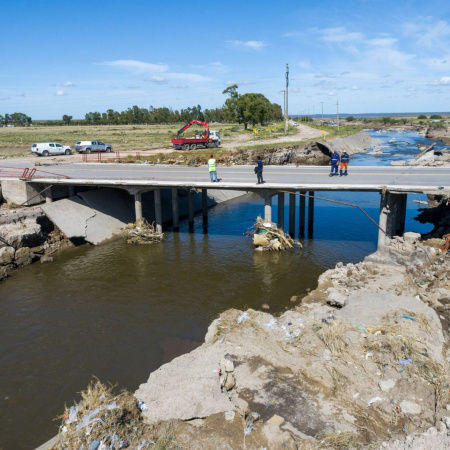 Tras el temporal de marzo, Provincia inicia la licitación de la reconstrucción del Canal Maldonado en Bahía Blanca