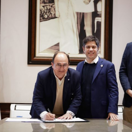 El intendente de Saladillo encabezó el pedido por fondos sin restricciones