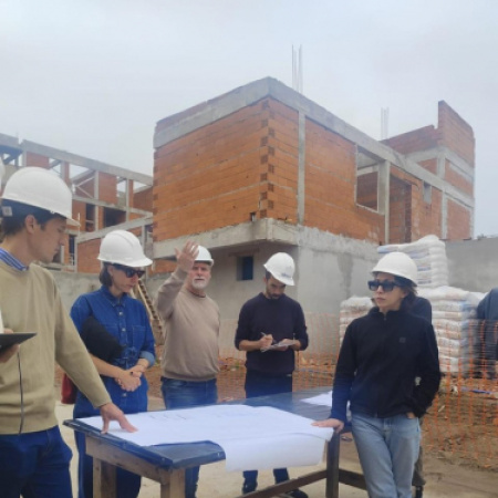 Avanzan las 141 viviendas de la Provincia en General San Martín