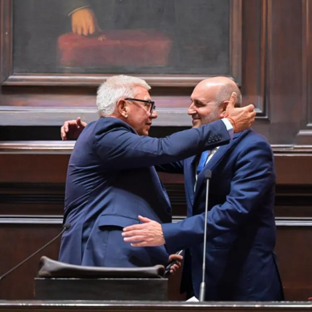 Dichiara volvió a la presidencia de Diputados y buscó tranquilizar a Kicillof