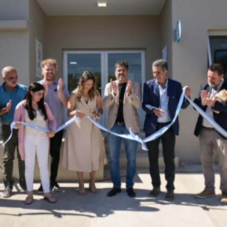 Bianco y Martínez inauguraron el nuevo Centro Universitario de Rivadavia
