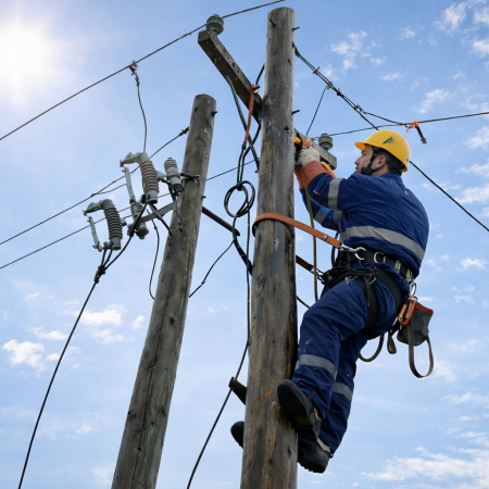 Murió un trabajador de la cooperativa Cretal tras recibir una descarga eléctrica mientras restituía el servicio tras la tormenta