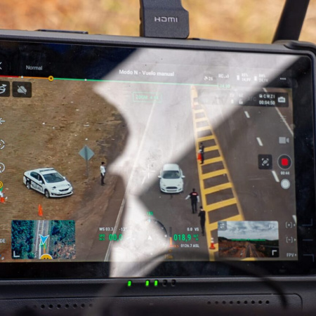 La Provincia incorpora IA y drones para detectar a conductores que usan el celular