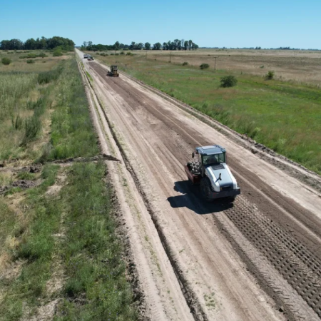 La Provincia finaliza obras en la Ruta 20 y mejora la conectividad rural