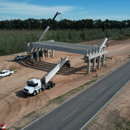 Avanzan las obras para transformar en autovía la ruta provincial 41