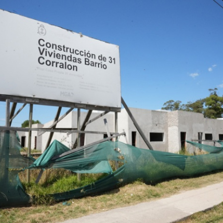 La Provincia finalizará viviendas paralizadas por Nación en Miramar