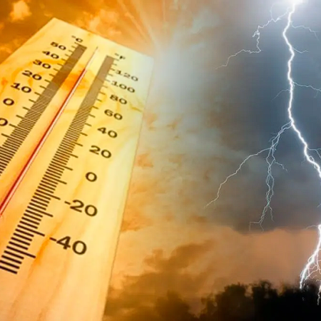 Fin de semana en Provincia con alerta amarilla por tormentas y altas temperaturas