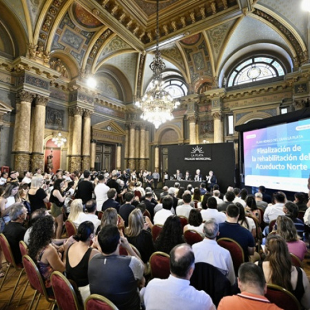La Provincia habilitó el Acueducto Norte y mejora el servicio de agua para más de 34 mil vecinos de La Plata
