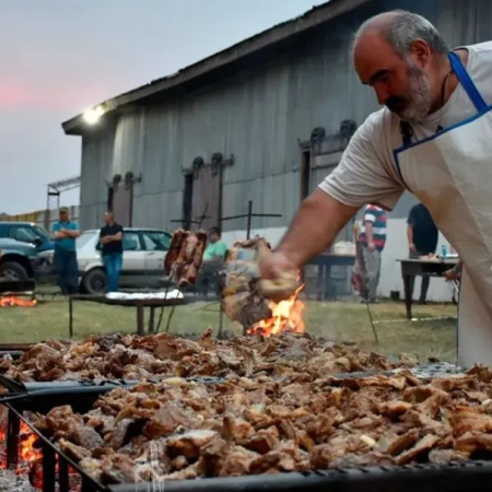 Indio Rico, el pueblo de mil habitantes que celebra la Fiesta Provincial del Cordero al Disco