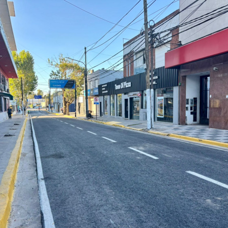 Pilar Centro: Se reabre el tránsito en la calle Ituzaingó entre Ruta 8 e Yrigoyen