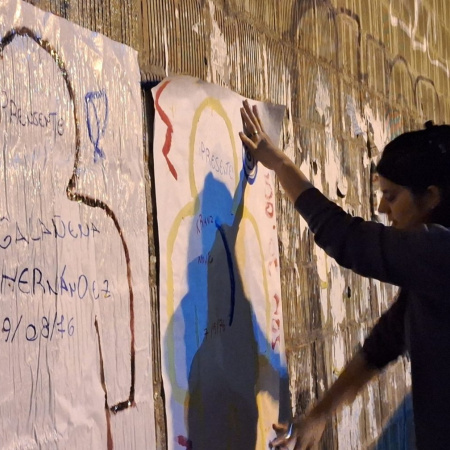 Siluetas, música y vigilia: la previa del 24 de marzo que mueve a zona norte