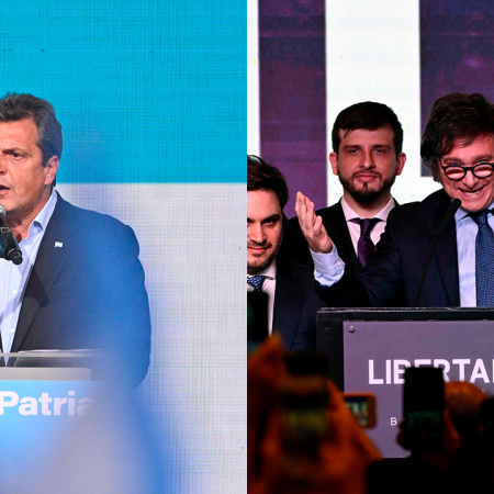 Golpe para Javier Milei: una encuesta da ganador a Sergio Massa en un balotaje actual