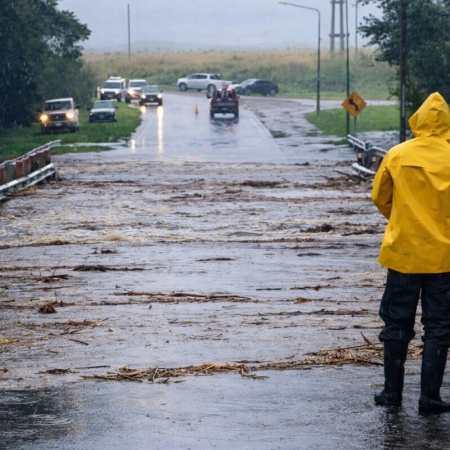 Sierra de la Ventana sin acceso por la crecida del arroyo San Bernardo