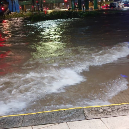 Temporal en el AMBA: en pocas horas cayó el equivalente a todo abril