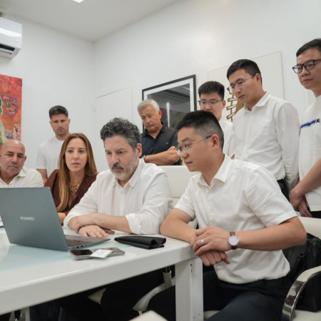 La cementera más grande de China llega a Merlo con un mega centro logístico