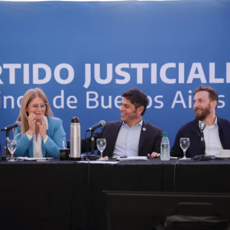 Kicillof tomó el mando del PJ bonaerense y ya prepara una marcha contra Milei