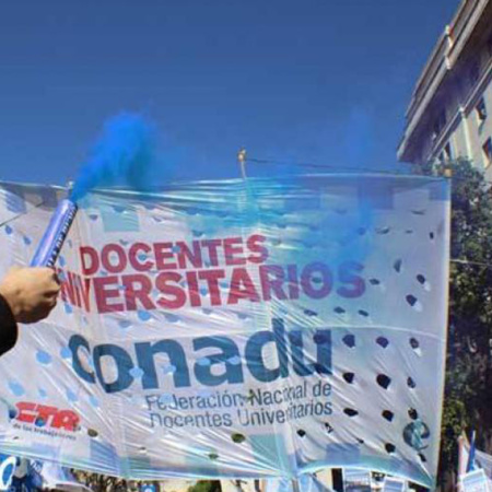 CONADU anunció una semana de paro en medio del conflicto con el Gobierno