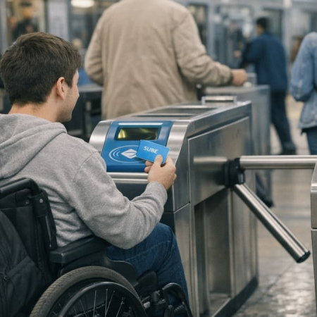 Personas con discapacidad podrán viajar con SUBE sin presentar el CUD