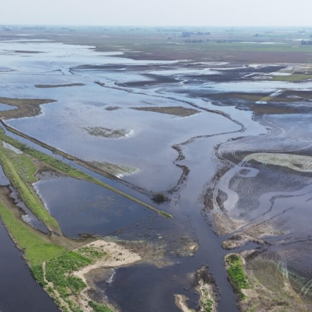 Advierten por una posible crecida histórica del río Paraná en el norte bonaerense