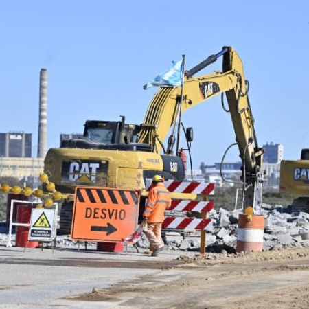 Bahía Blanca reconstruye accesos clave al Puerto con una inversión de $13.000 millones