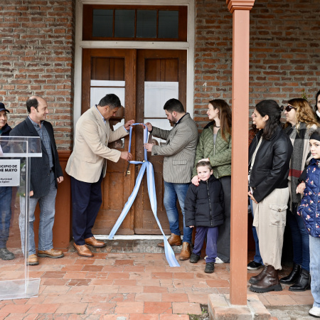 25 de Mayo inauguró una Casa del Turismo en el histórico predio ferroviario