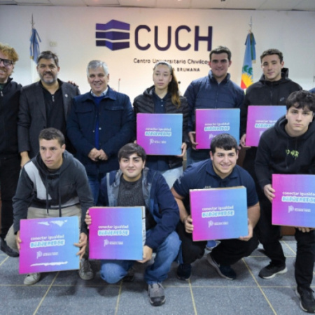 Bianco y Britos inauguraron obras en el Centro Universitario de Chivilcoy