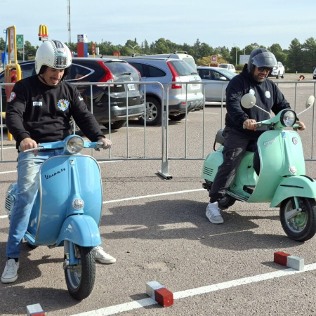 Bahía Blanca será sede del primer campeonato de destreza en Vespa del país