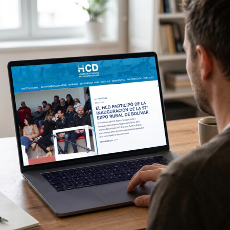 Bolívar: el HCD lanzó una web con sueldos, ordenanzas y expedientes a la vista