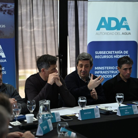 Provincia y municipios coordinaron acciones ante posibles excedentes hídricos
