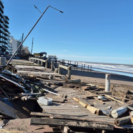 Monte Hermoso busca cómo financiar la obra para recuperar su frente costero