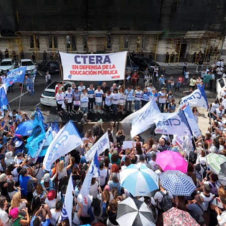 Docentes, estatales y universitarios paran hoy en la Provincia y marchan al Congreso